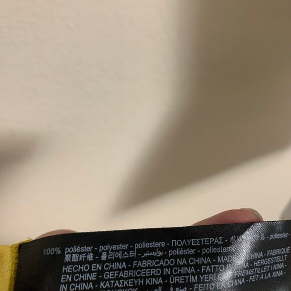 Zara Multicolor Tie Front Cropped Top Womens Size M - Picture 6 of 8